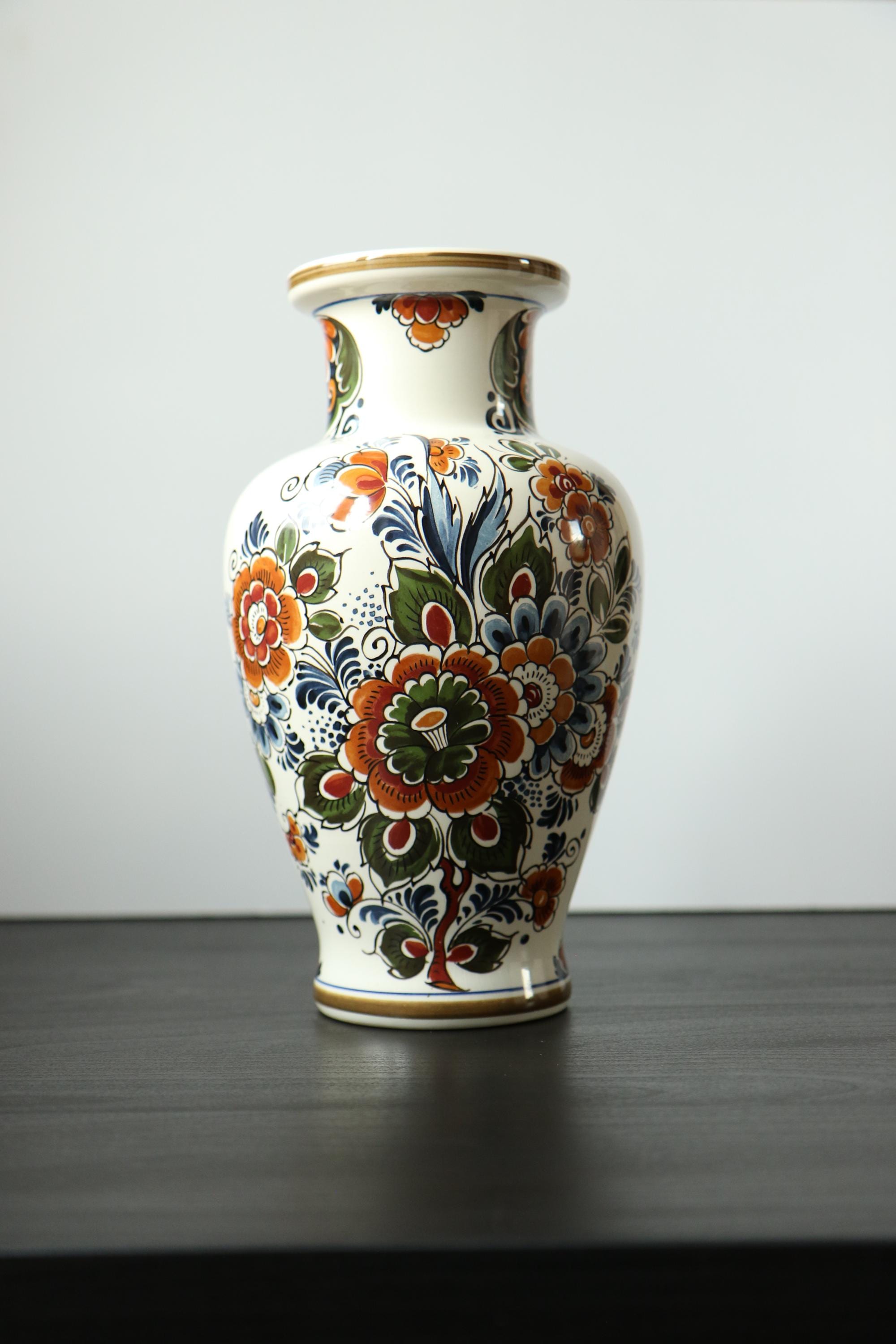 Delft Polychrome Pitcher - Etsy