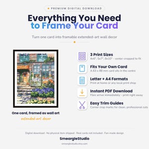 Charmander 44 Extended Art - Pokemon Framed Wall Print | Printable Digital Download Poster image 2