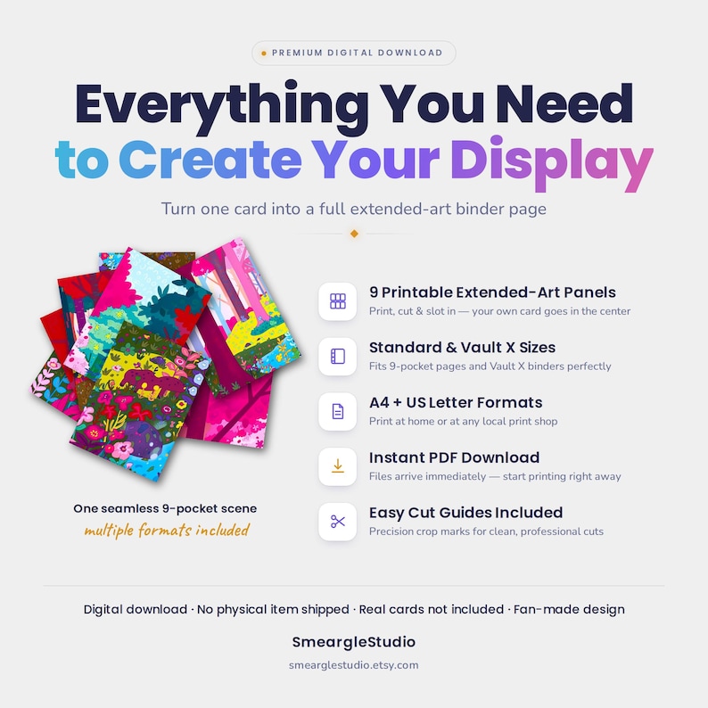 Sawsbuck 166 Extended Binder Art Display (Digital Download) image 2