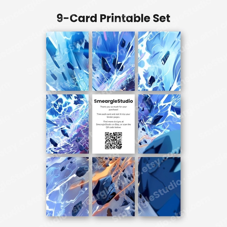 Manectric 89/84 Extended Binder Art Display (Digital Download) image 4