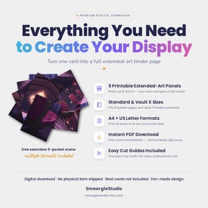 Chandelure 103/86 Extended Binder Art Display (Digital Download) image 2