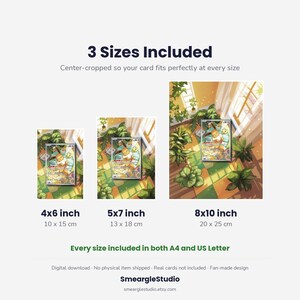 Eevee 173 Extended Art - Pokemon Framed Wall Print | Printable Digital Download Poster image 3