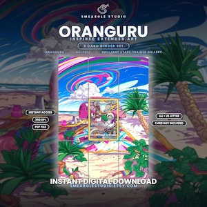 Oranguru TG12/TG3 Extended Binder Art Display (Digital Download)