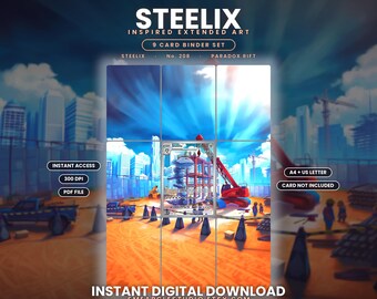 Steelix 208/182 Extended Binder Art Display (Digital Download)