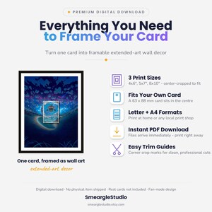 Claydol 92/86 Extended Art - Pokemon Framed Wall Print | Printable Digital Download Poster image 2