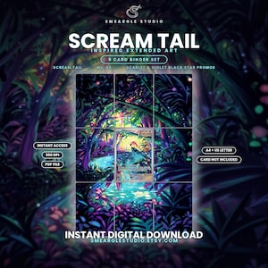 Scream Tail 65 Extended Binder Art Display (Digital Download) image 1