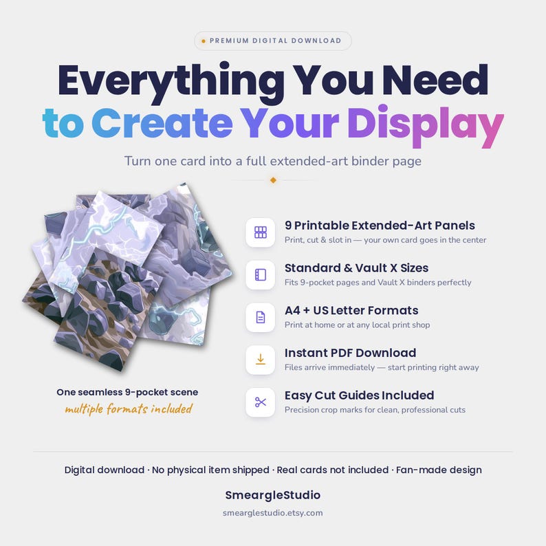 Probopass 96/88 Extended Binder Art Display (Digital Download) image 2