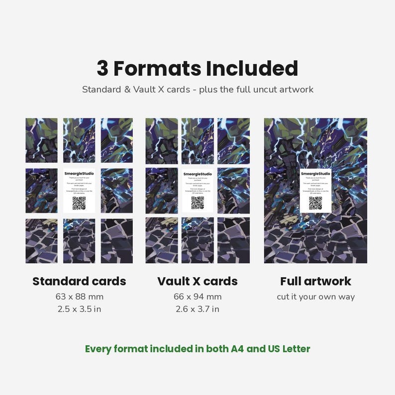 N's Zekrom 31 Extended Binder Art Display (Digital Download) image 3