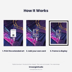 Toxtricity 103/94 Extended Art - Pokemon Framed Wall Print | Printable Digital Download Poster image 4