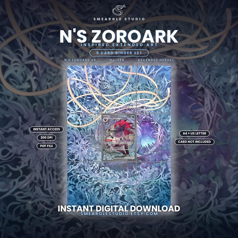 Exibição de arte estendida do Zoroark de N ex 286/217 (Download digital) imagem 1