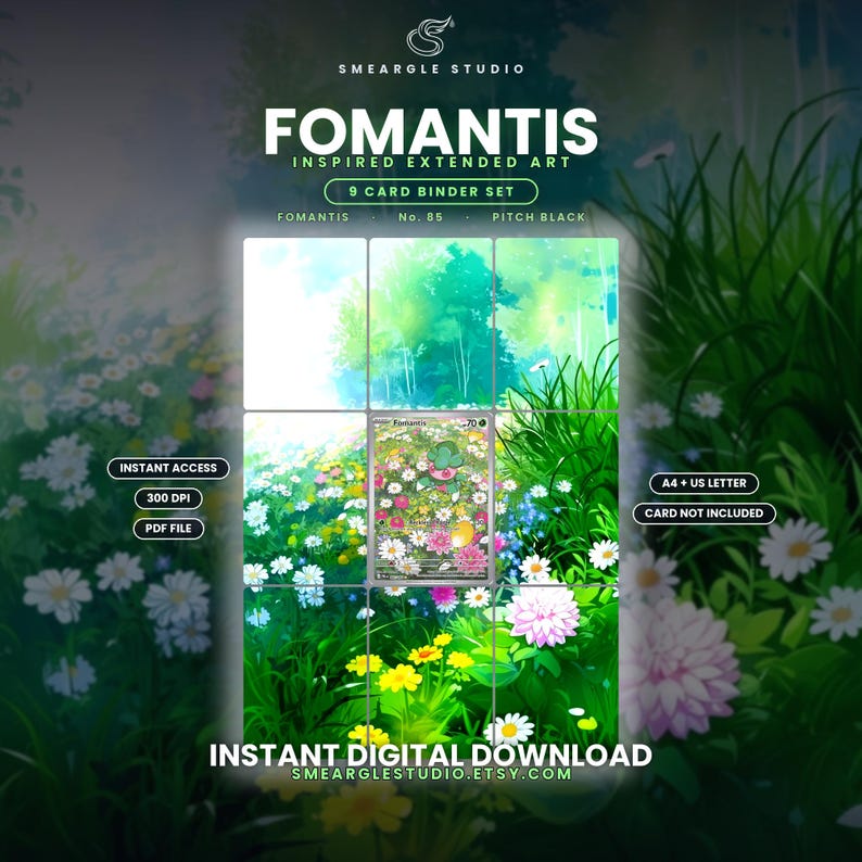 Fomantis 85/84 Extended Binder Art Display (Digital Download) image 1