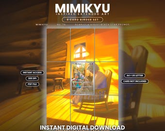 Mimikyu 75 Extended Binder Art Display (Download Digital)