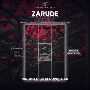Zarude 88 Expositor de Arte para Pasta (Download Digital) imagem 1