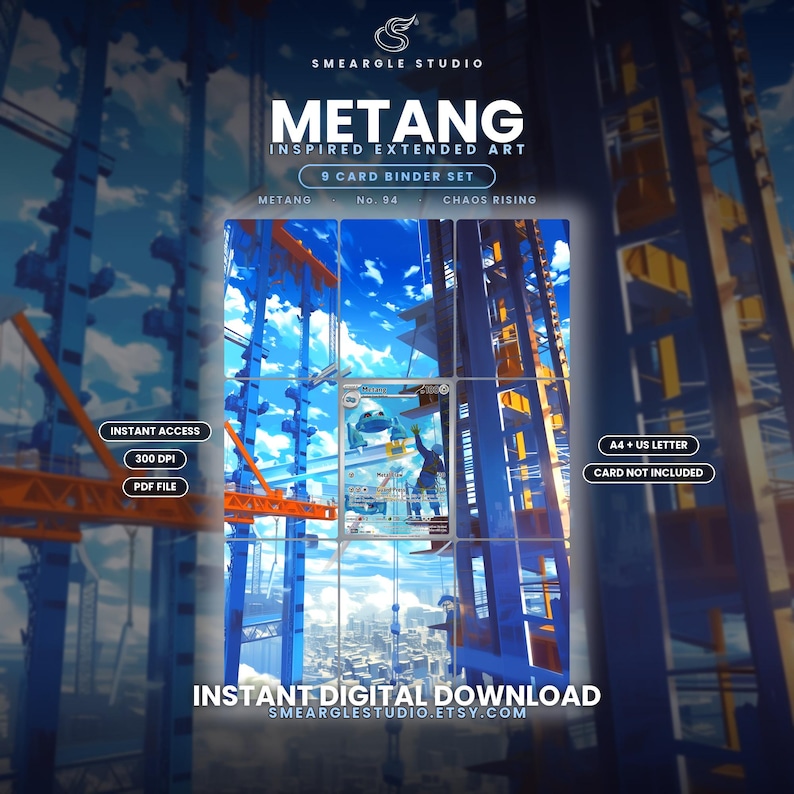 Metang 94/86 Extended Binder Art Display (Digital Download) image 1