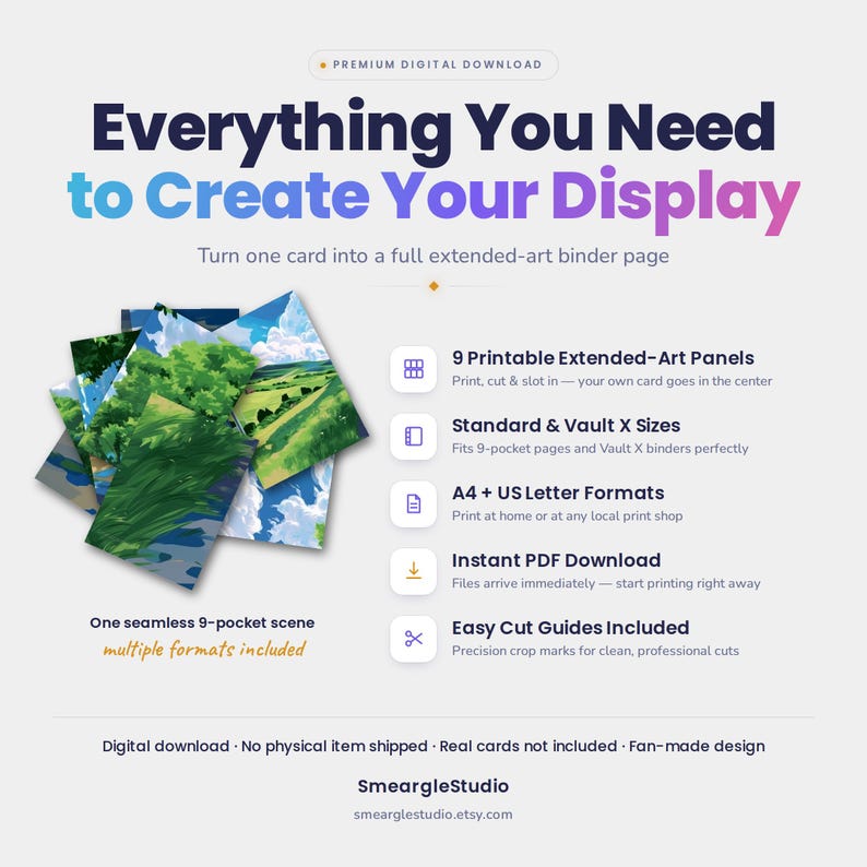 Heracross 194/193 Extended Binder Art Display (Digital Download) image 2