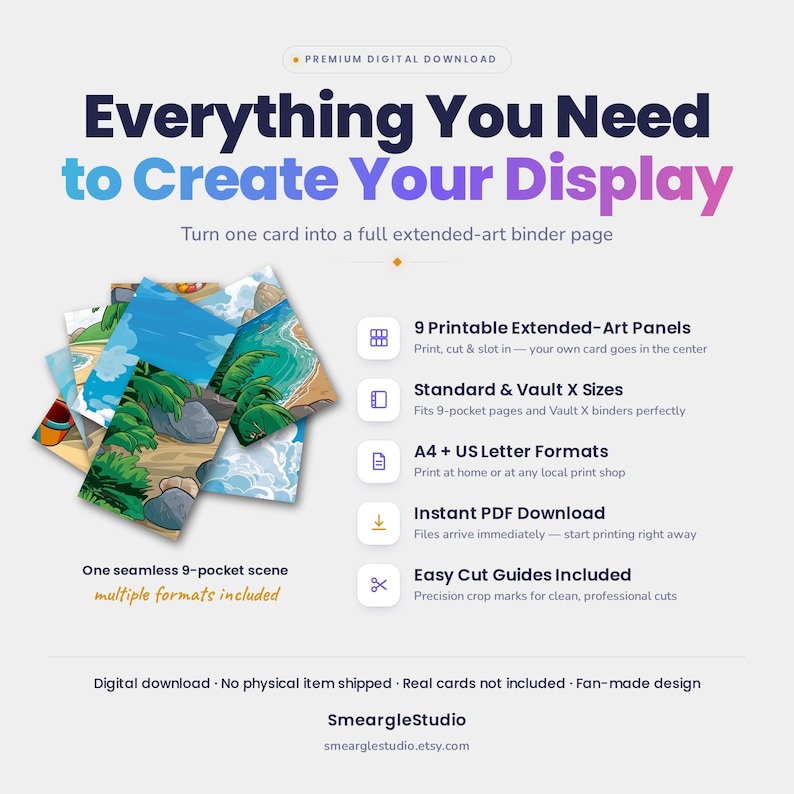 Dwebble 129/86 Extended Binder Art Display (Digital Download) image 2