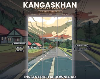 Kangaskhan 204/182 Extended Binder Art Display (Digital Download)