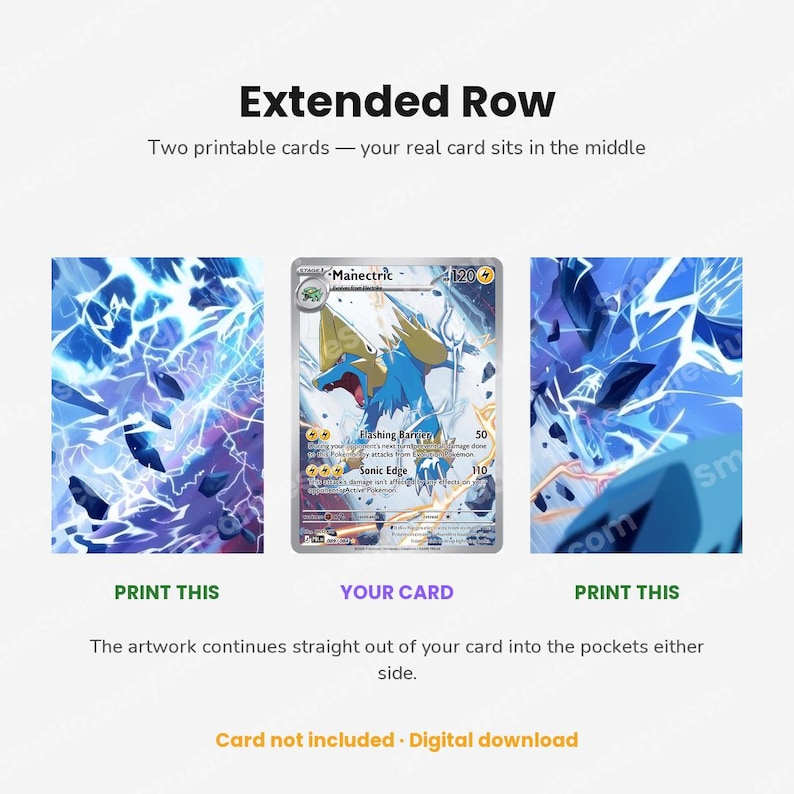 Manectric 89/84 Extended Row Art (Digital Download) image 4