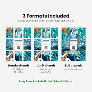 Mega Feraligatr ex 274/217 Extended Binder Art Display (Digital Download) image 3