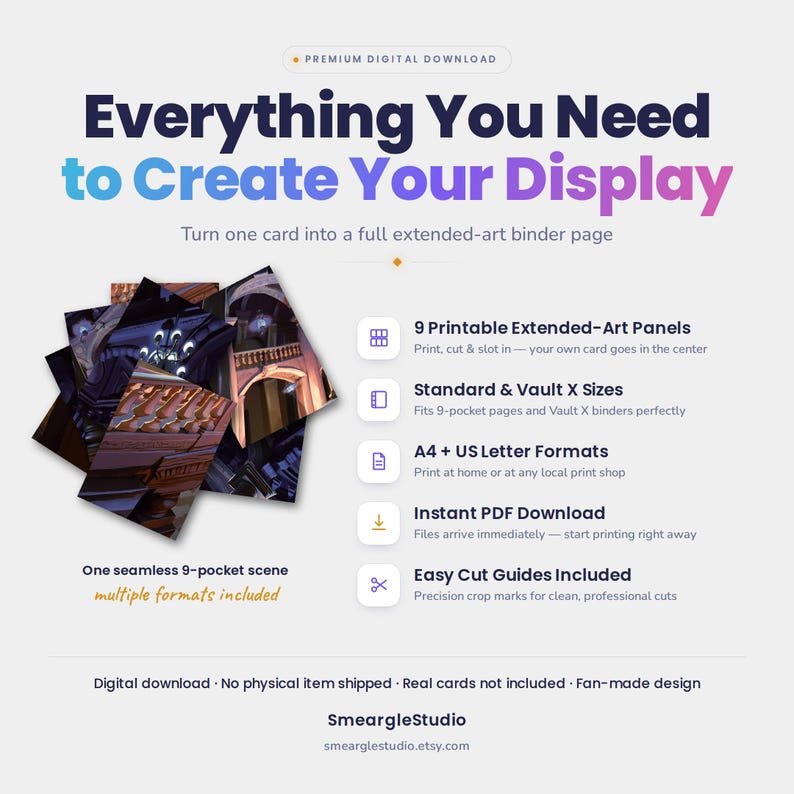 Lampent 102/86 Extended Binder Art Display (Digital Download) image 2