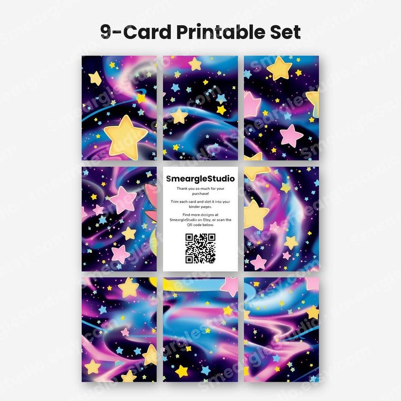 Mega Clefable ex 103/088 Extended Binder Art Display (Digital Download) image 4