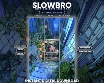 Slowbro 90/84 Extended Binder Art Display (Digital Download)