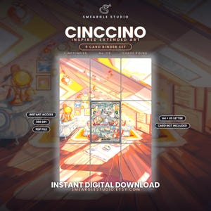 Cinccino ex 119/86 Extended Binder Art Display (Digital Download)