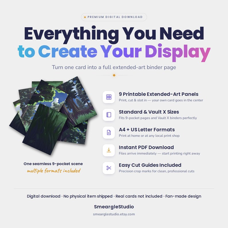 Tranquill 149 Extended Binder Art Display (Digital Download) image 2