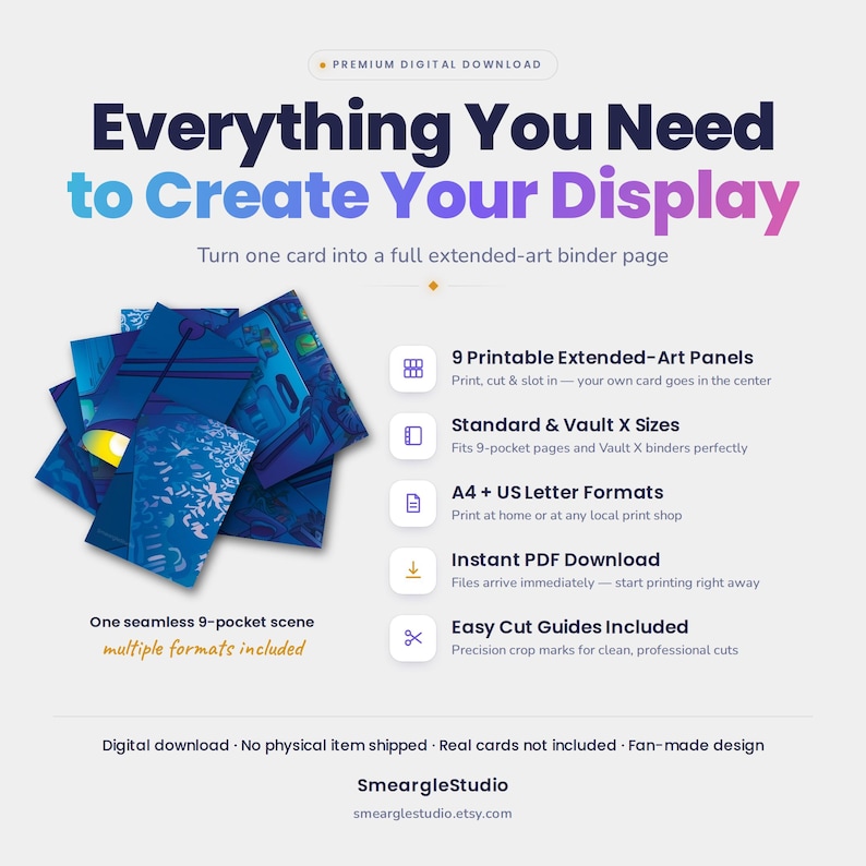 Eiscue 205 Extended Binder Art Display (Digital Download) image 2