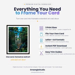 Exeggutor 135/132 Extended Art - Pokemon Framed Wall Print | Printable Digital Download Poster image 2