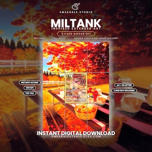 Miltank GG24/GG70 Extended Binder Art Display (Digital Download) image 1
