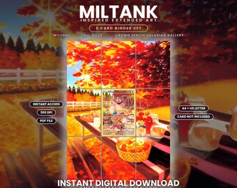 Miltank GG24/GG70 Extended Binder Art Display (Digital Download)