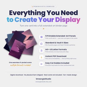Cleffa 202/197 Extended Binder Art Display (Digital Download) image 2