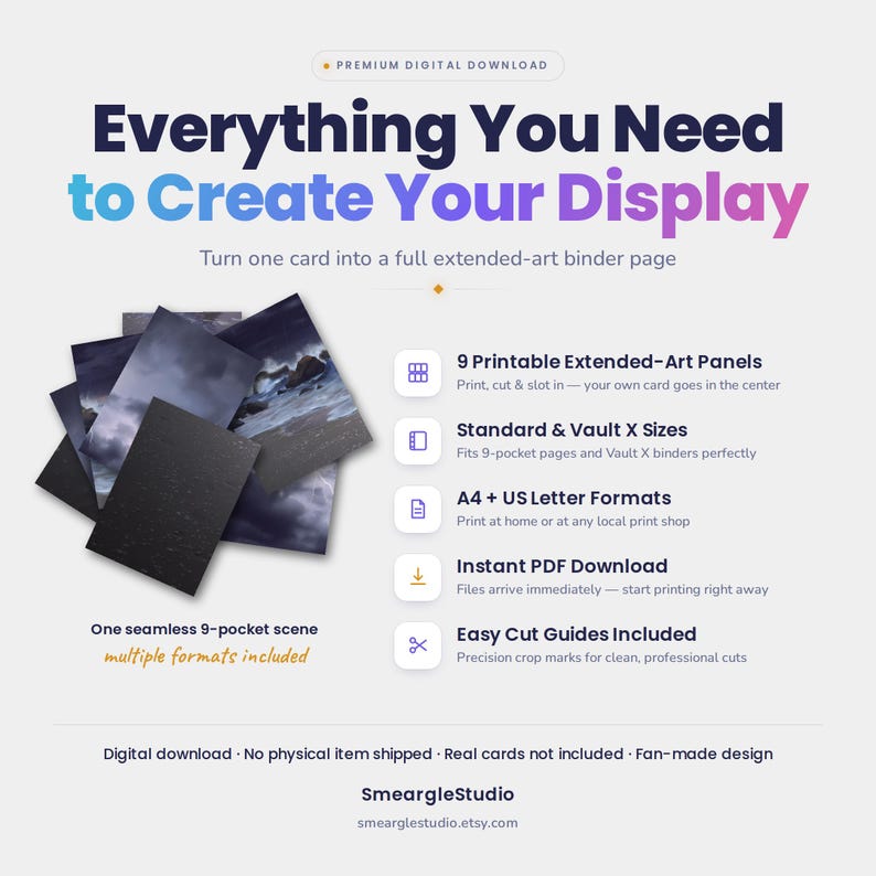 Zebstrika 115/86 Extended Binder Art Display (Digital Download) image 2