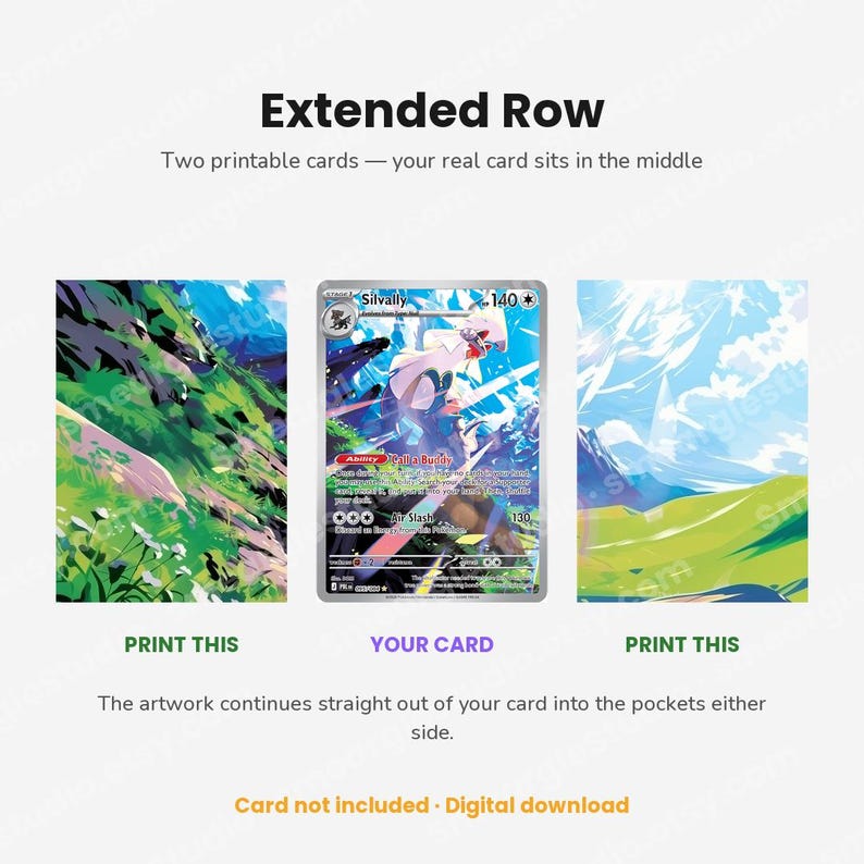Silvally 95/84 Extended Row Art (Digital Download) image 4