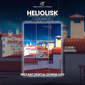 Heliolisk 229/217 Extended Binder Art Display (Digital Download) image 1