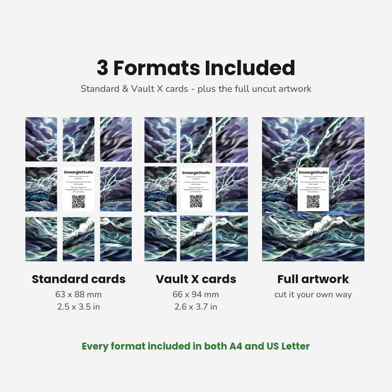 Lugia V 186/195 Extended Binder Art Display (Digital Download) image 3