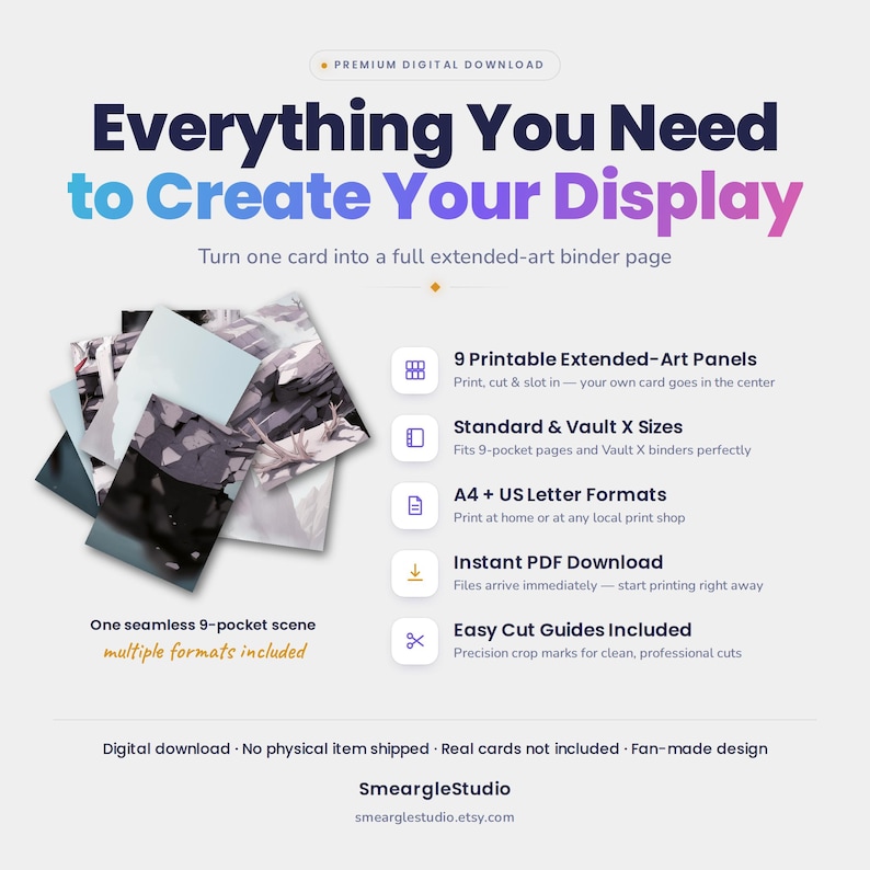 Braviary 155/86 Extended Binder Art Display (Digital Download) image 2