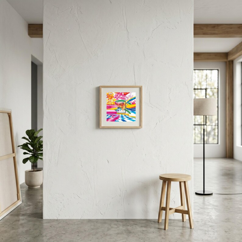Charmander 38 Extended Art - Pokemon Framed Wall Print | Printable Digital Download Poster image 5