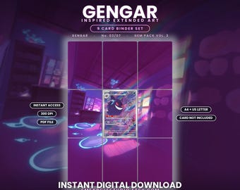 Illustrazione estesa del raccoglitore Gengar 307/07 (Download digitale)
