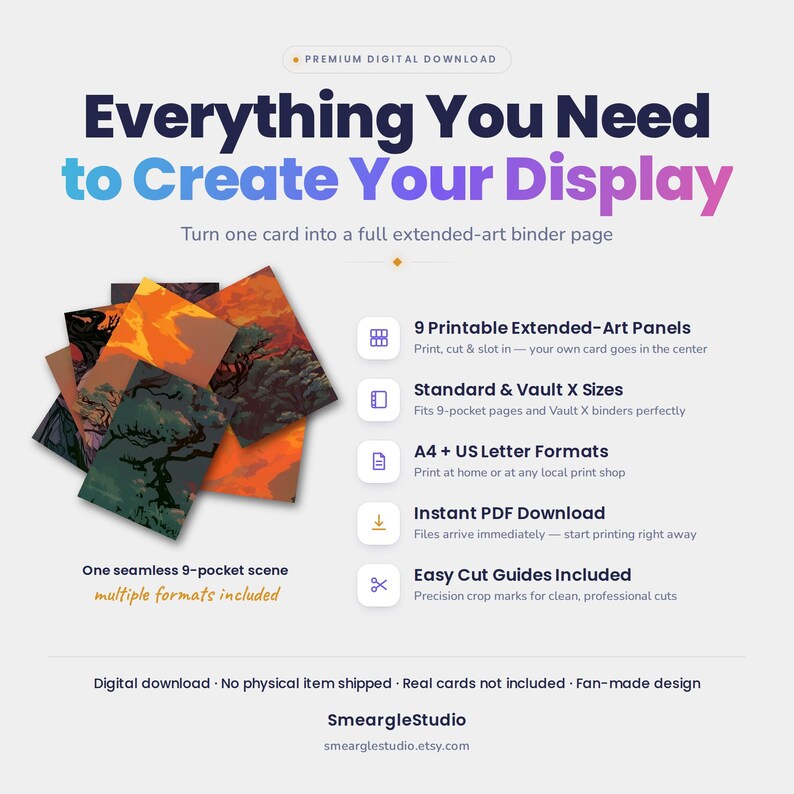 Mandibuzz 145/86 Extended Binder Art Display (Digital Download) image 2