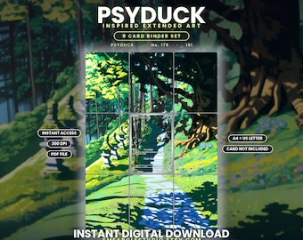 Psyduck 175/165 Extended Binder Art Display (Digital Download)