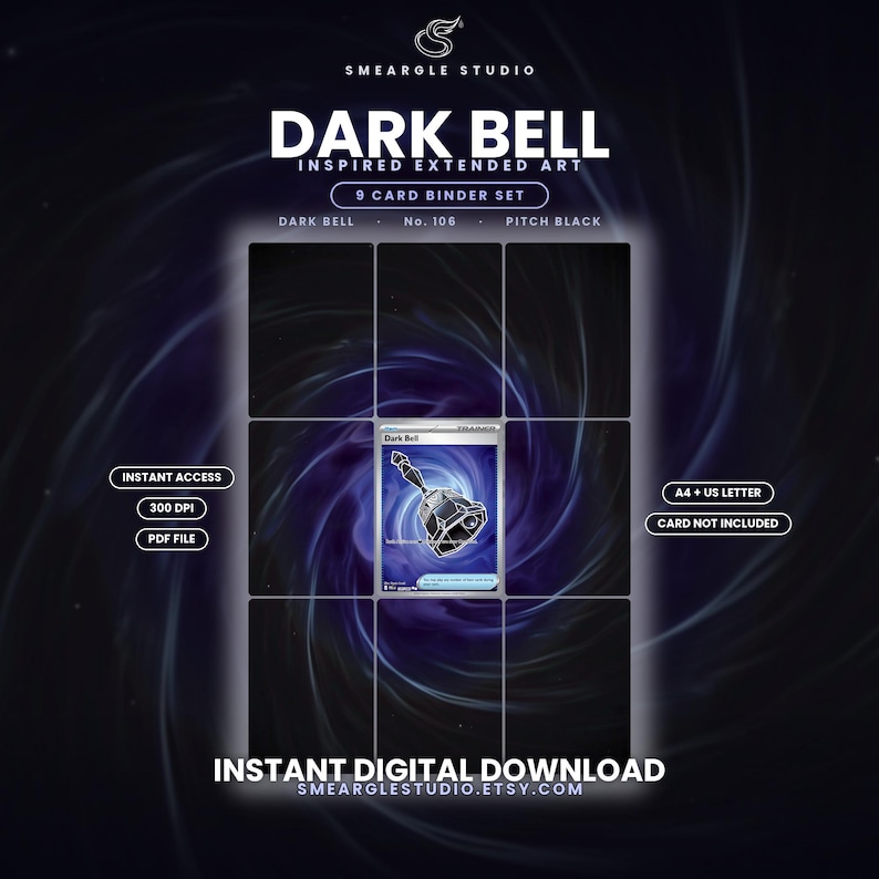 Exhibición de arte extendida del encuadernador Dark Bell 106 (Descarga digital) imagen 1