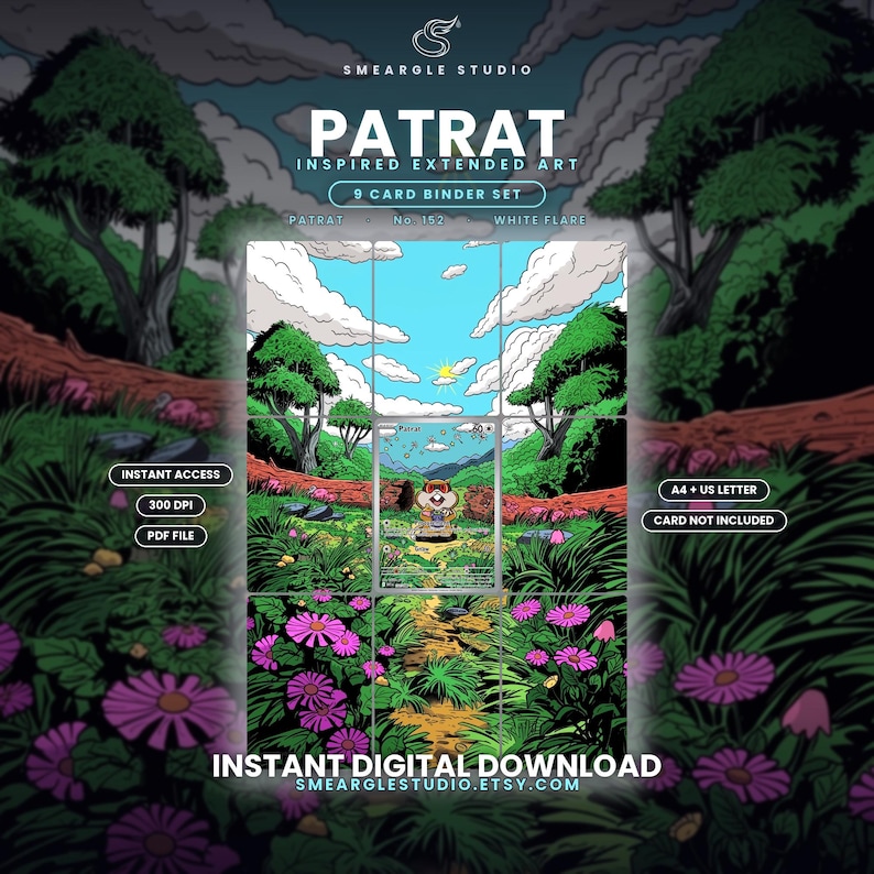 Patrat 152/86 Extended Binder Art Display (Digital Download) image 1