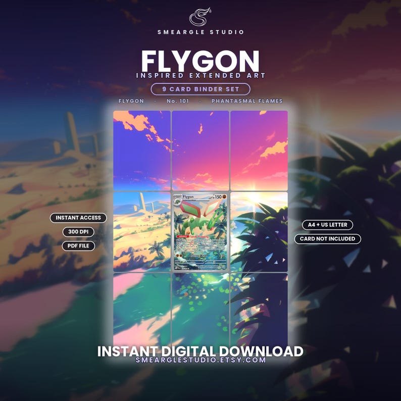 Flygon 101/94 utökad pärmkonstdisplay (digital nedladdning) bild 1