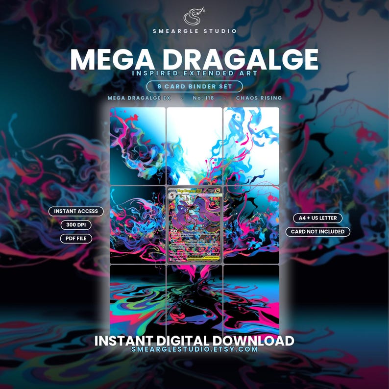 Exhibición de arte de carpeta extendida Mega Dragalge ex 118/86 (Descarga digital) imagen 1