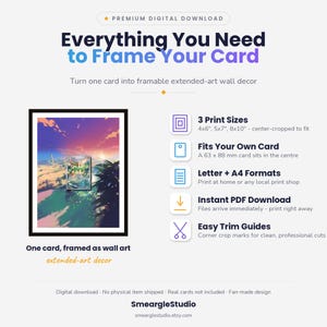 Flygon 101/94 Extended Art - Pokemon Framed Wall Print | Printable Digital Download Poster image 2