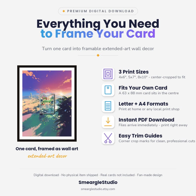 Flygon 101/94 Extended Art - Pokemon Framed Wall Print | Printable Digital Download Poster image 2