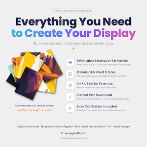 Drakloak 248/217 Extended Binder Art Display (Digital Download) image 2
