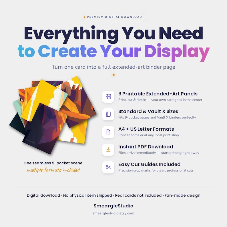 Drakloak 248/217 Extended Binder Art Display (Digital Download) image 2